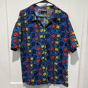 Life’s a Beach Floral Button Up